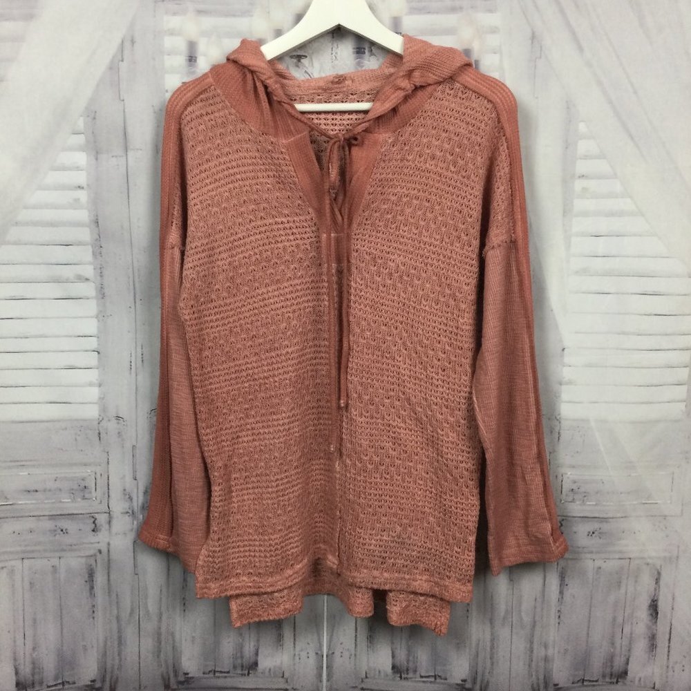POL Maeve Hooded Sweater Sweatshirt S